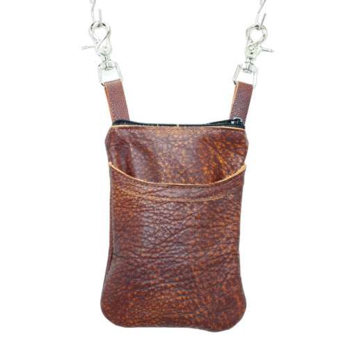 classic cell hip bag shown in matisse whiskey leather