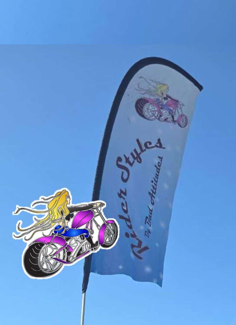 rider styles logo 3 Hip Bag Company