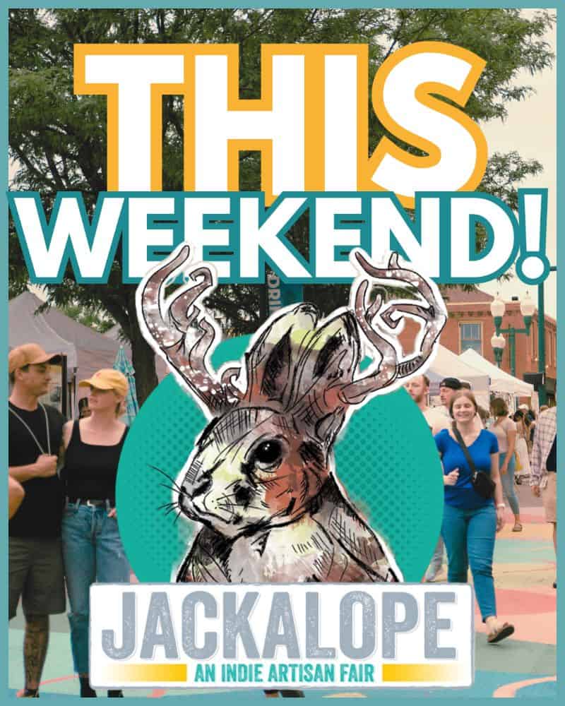 hip bags at jackalope indie are fair arvada showing event poster