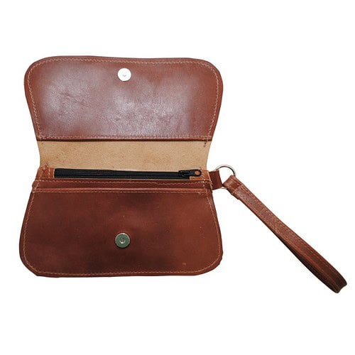 mini clutch hip bag classic interior with two slip pockets and interior zip pocket