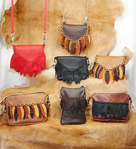 Feather Hip Bags